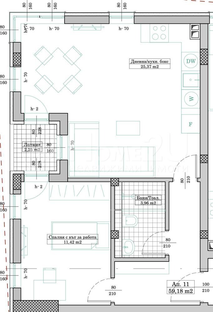 Te koop  1 slaapkamer Varna , Kajsieva gradina , 67 m² | 87532411 - afbeelding [2]