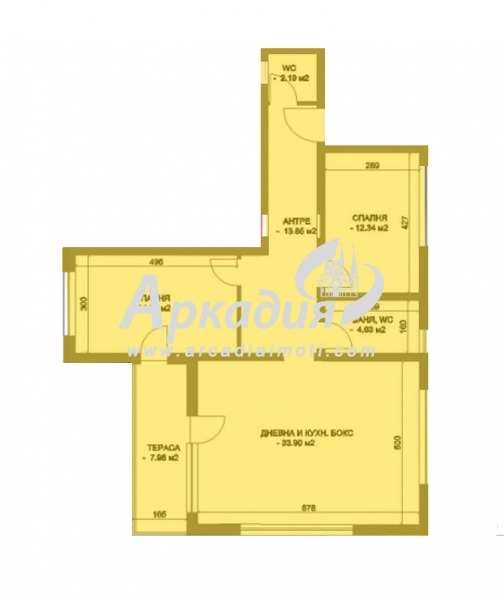 À venda  2 quartos Plovdiv , Komatevo , 128 m² | 74454078 - imagem [2]