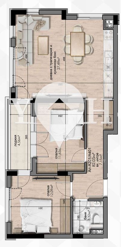 Продава  3-стаен град София , Люлин - център , 95 кв.м | 29419538 - изображение [5]