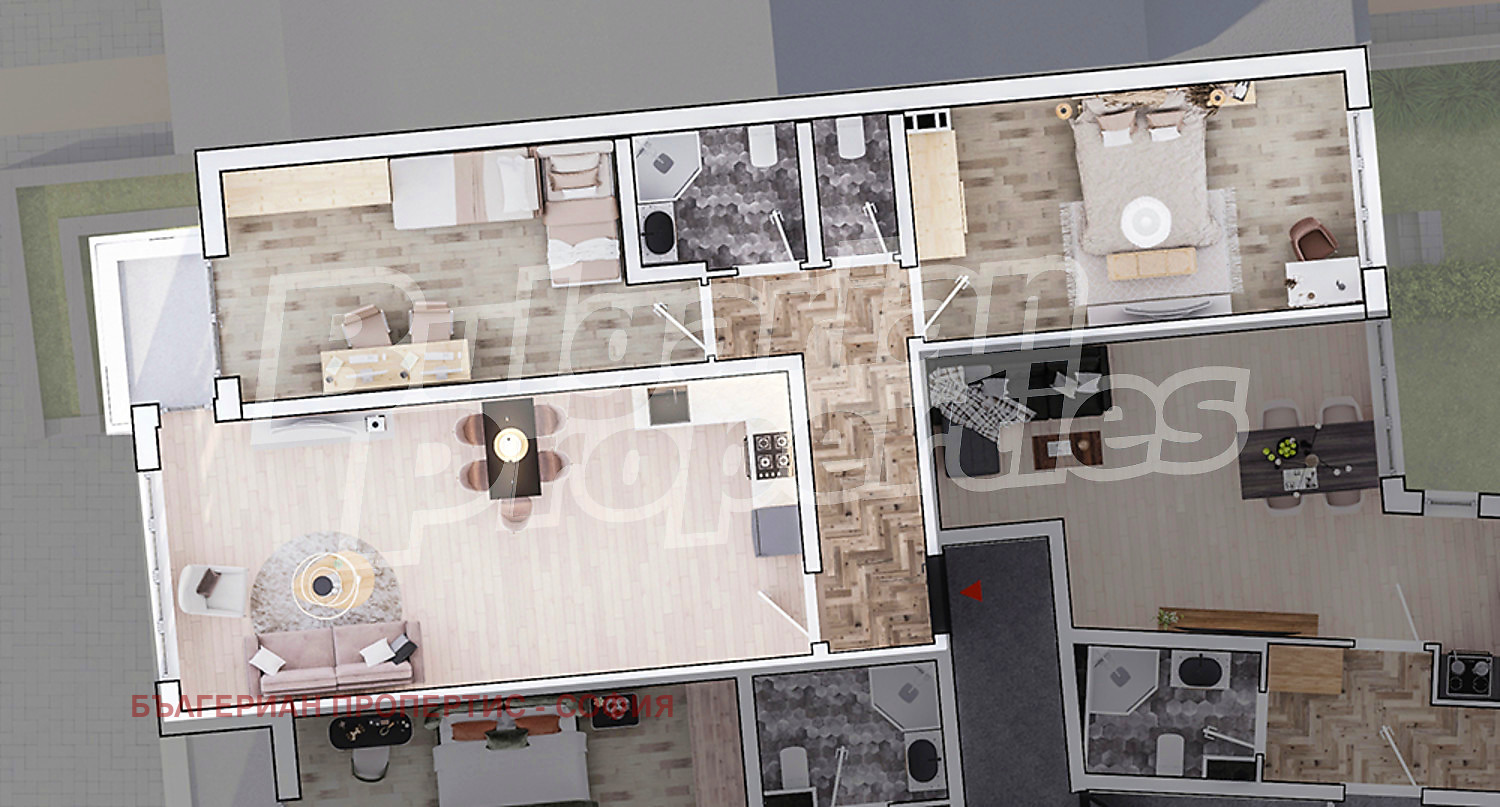 Продава 1-СТАЕН, гр. София, Стрелбище, снимка 16 - Апартаменти - 53648206