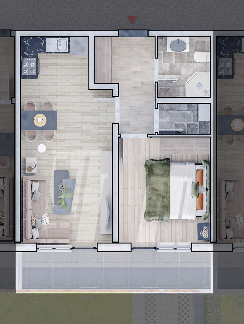 Till salu  1 sovrum Sofia , Ljulin 10 , 83 kvm | 92873984 - bild [2]