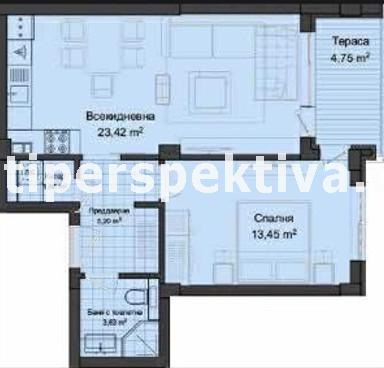 Продава 2-СТАЕН, гр. Пловдив, Кършияка, снимка 2 - Апартаменти - 52570763