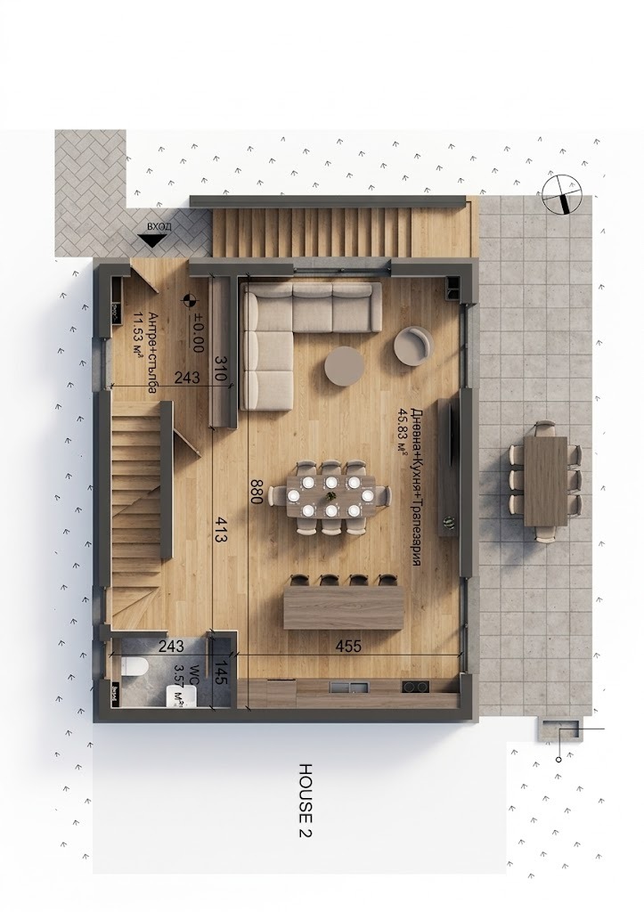 Продава КЪЩА, гр. София, Драгалевци, снимка 4 - Къщи - 54254640