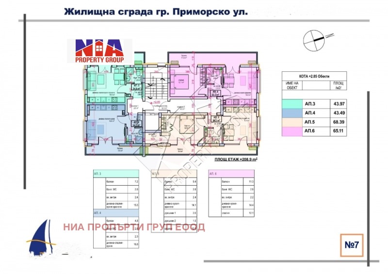 Продава 1-СТАЕН, гр. Приморско, област Бургас, снимка 1 - Aпартаменти - 48971956