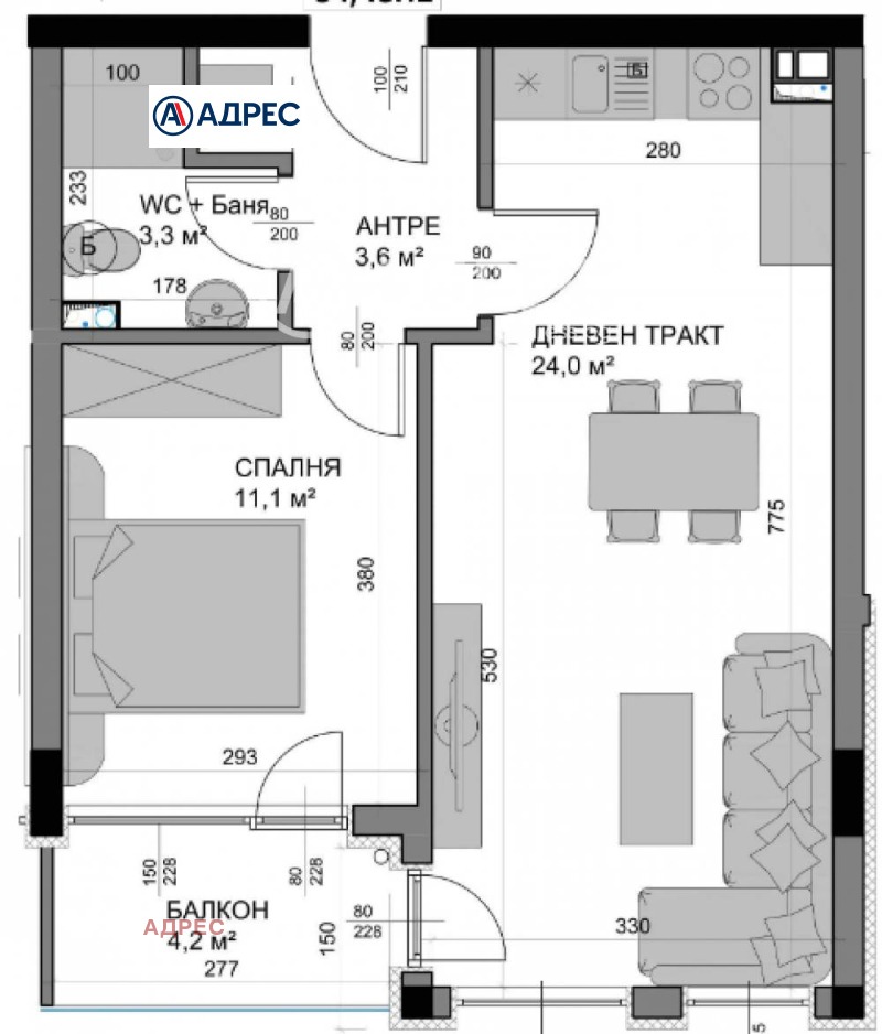 Продава  2-стаен град Варна , Владислав Варненчик 1 , 63 кв.м | 35931498