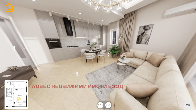 In vendita  2 camere da letto Varna , Kajsieva gradina , 113 mq | 66842652