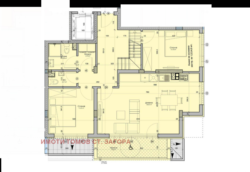 Satılık  İki Katlı Daire Stara Zagora , Jeleznik - iztok , 183 metrekare | 51280383 - görüntü [4]