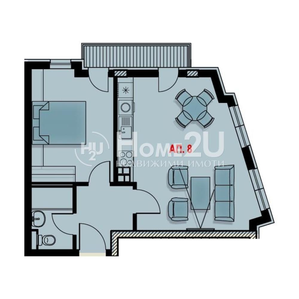Продава 2-СТАЕН, гр. София, Манастирски ливади, снимка 5 - Апартаменти - 55090363