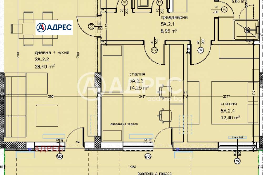 Продава 3-СТАЕН, гр. Варна, Кайсиева градина