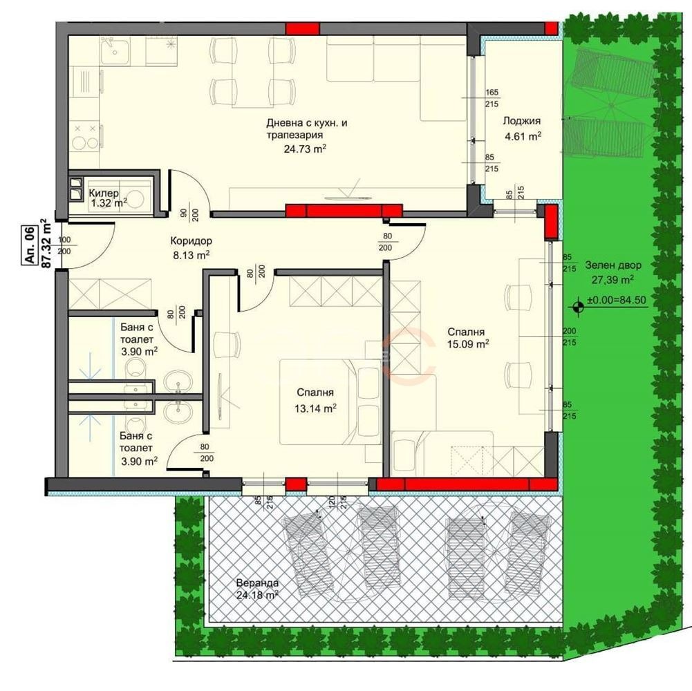 Продава 3-СТАЕН, гр. Варна, Аспарухово, снимка 2 - Апартаменти - 55809181