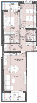 Продава 3-СТАЕН, град Пловдив, Тракия • 195040 € / 381465.08 лв. • 80733419 6
