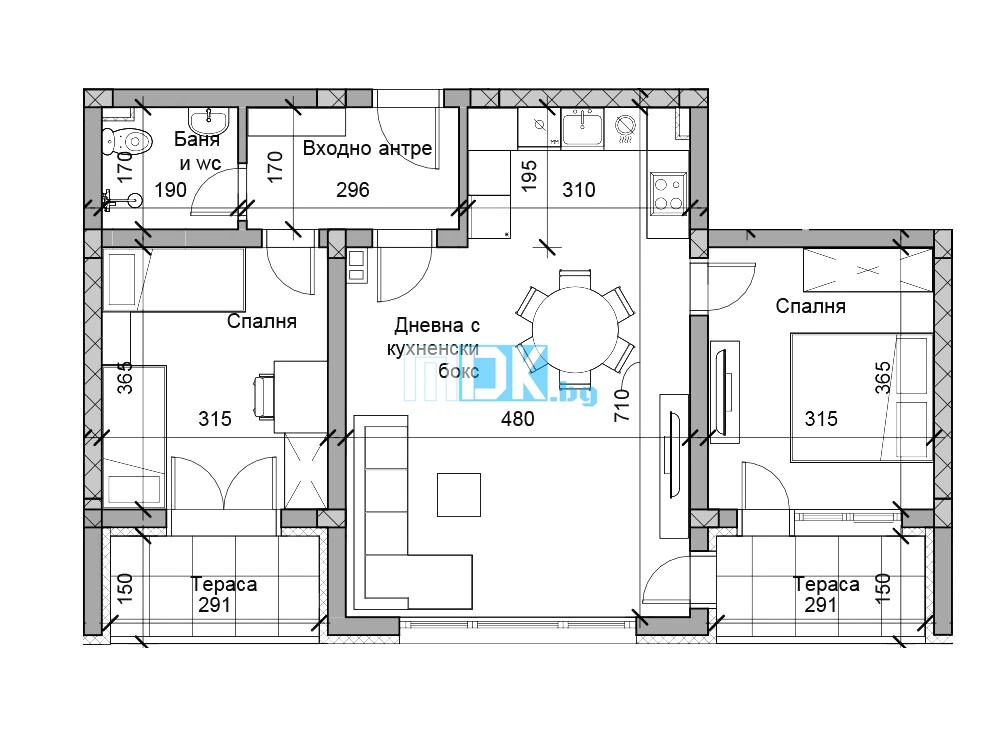 Продава 3-СТАЕН, гр. Пловдив, Остромила, снимка 8 - Апартаменти - 56372247