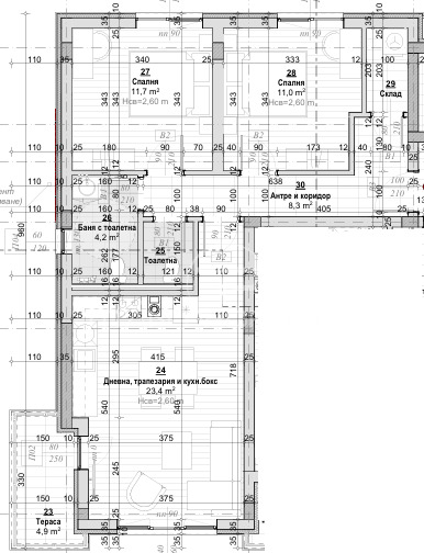 Продава  3-стаен град Пловдив , Коматево , 91 кв.м | 51023691 - изображение [2]