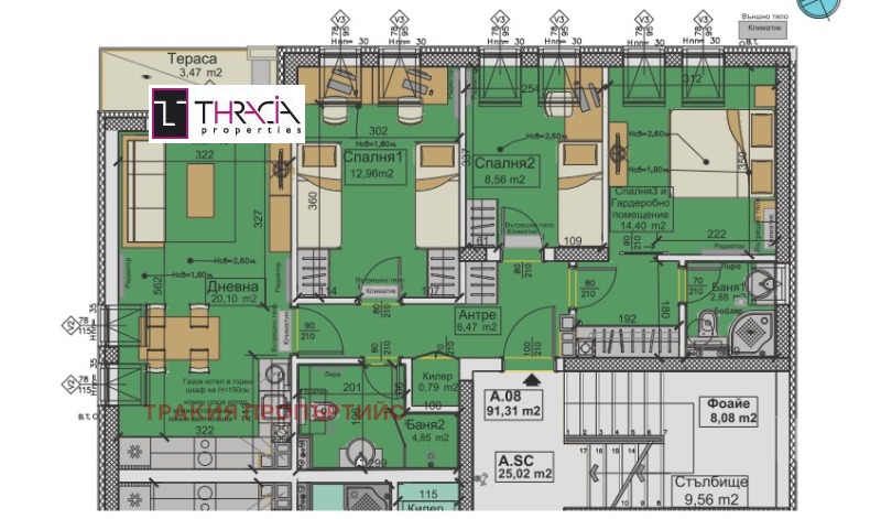 Продаја  3+ спаваћа соба Софија , Горублјане , 110 м2 | 55951054