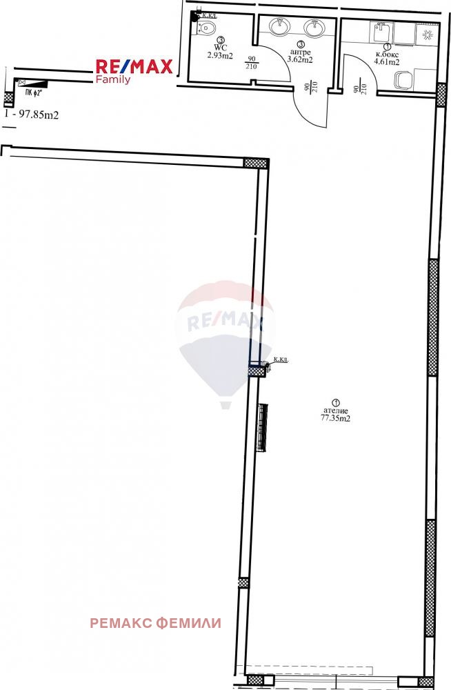 Na prodej  Kancelář Varna , Centar , 110 m2 | 53605532 - obraz [5]