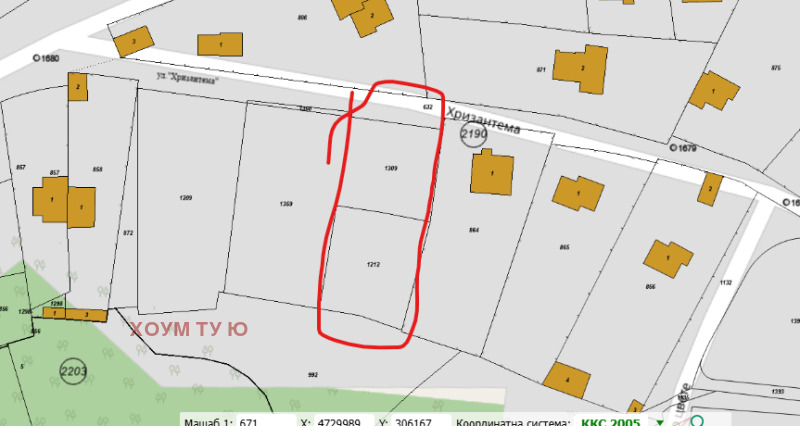 Продава  Парцел град София , гр. Банкя , 750 кв.м | 76188320 - изображение [2]
