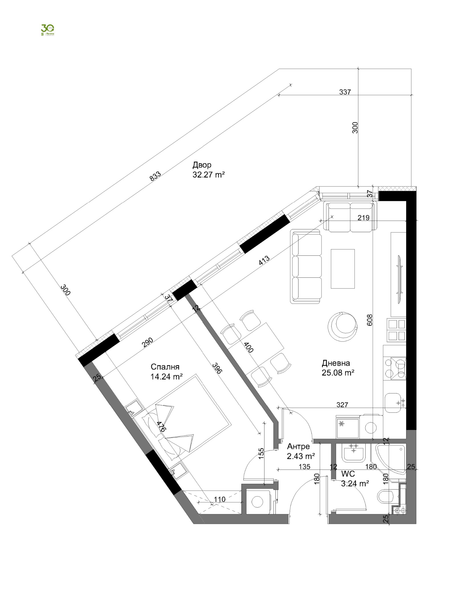 Продава 2-СТАЕН, гр. Варна, Аспарухово