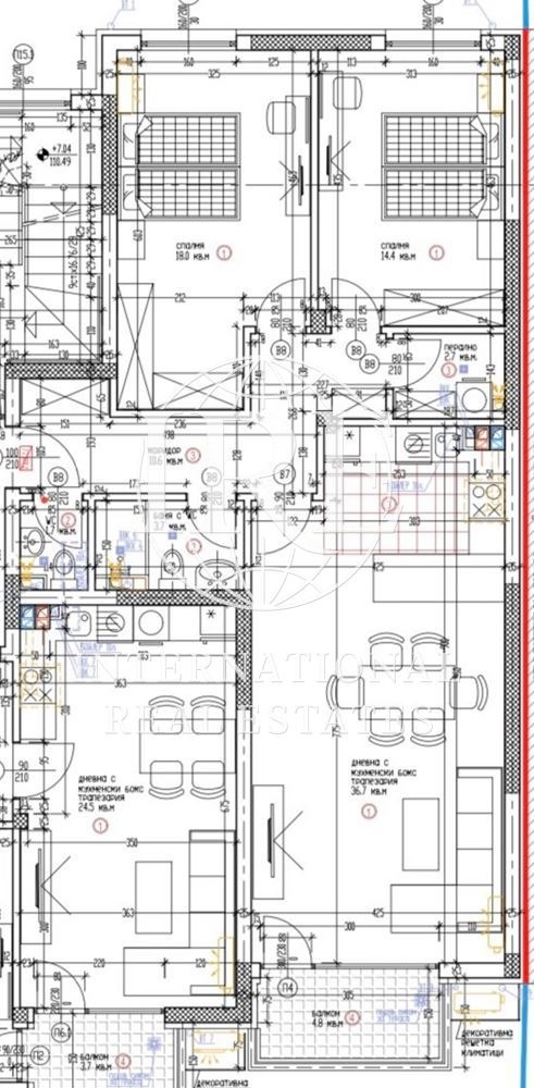 Продается  2 спальни Варна , Бриз , 120 кв.м | 40396186 - изображение [8]