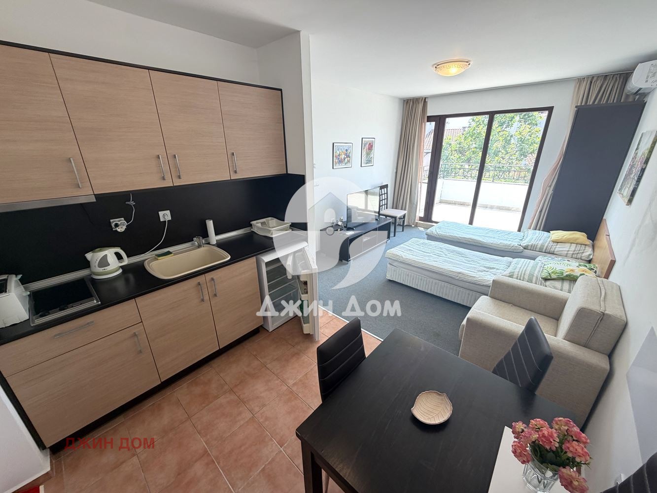 Продава 1-СТАЕН, гр. Ахелой, област Бургас, снимка 7 - Апартаменти - 56115796
