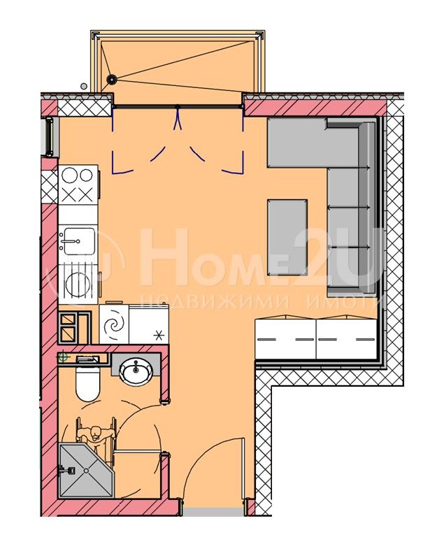 Продава 1-СТАЕН, гр. Варна, Владислав Варненчик 1, снимка 2 - Aпартаменти - 49440461