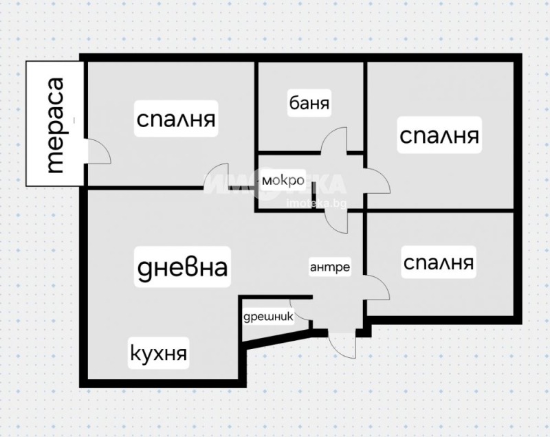 In vendita  3+ camere da letto Sofia , Manastirski livadi , 101 mq | 70650648 - Immagine [4]