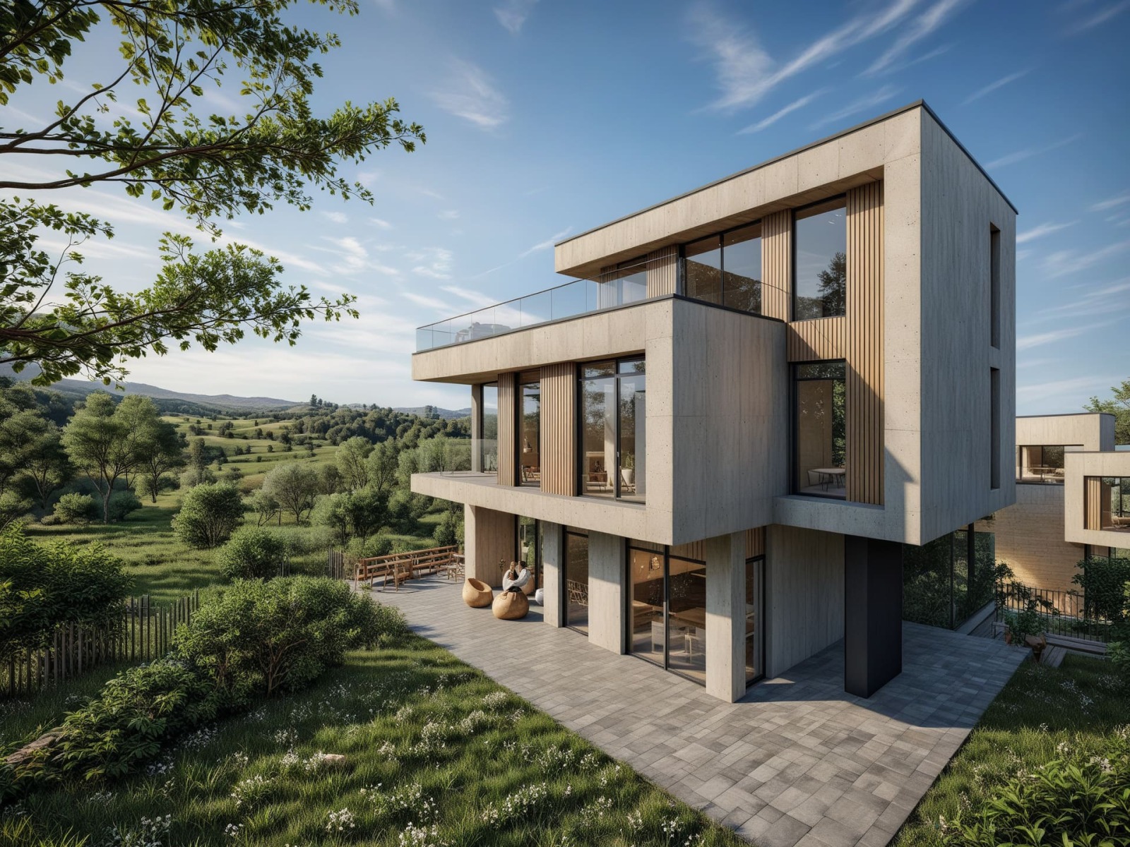 Продава КЪЩА, гр. София, с. Лозен, снимка 5 - Къщи - 56293148