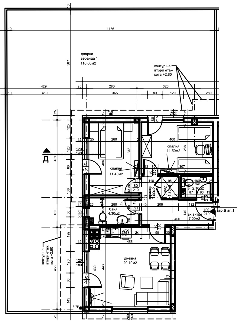 Продава 3-СТАЕН, гр. Пловдив, Христо Смирненски, снимка 2 - Aпартаменти - 49359302