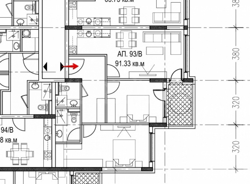 Продава 3-СТАЕН, гр. София, Обеля, снимка 2 - Апартаменти - 52420948