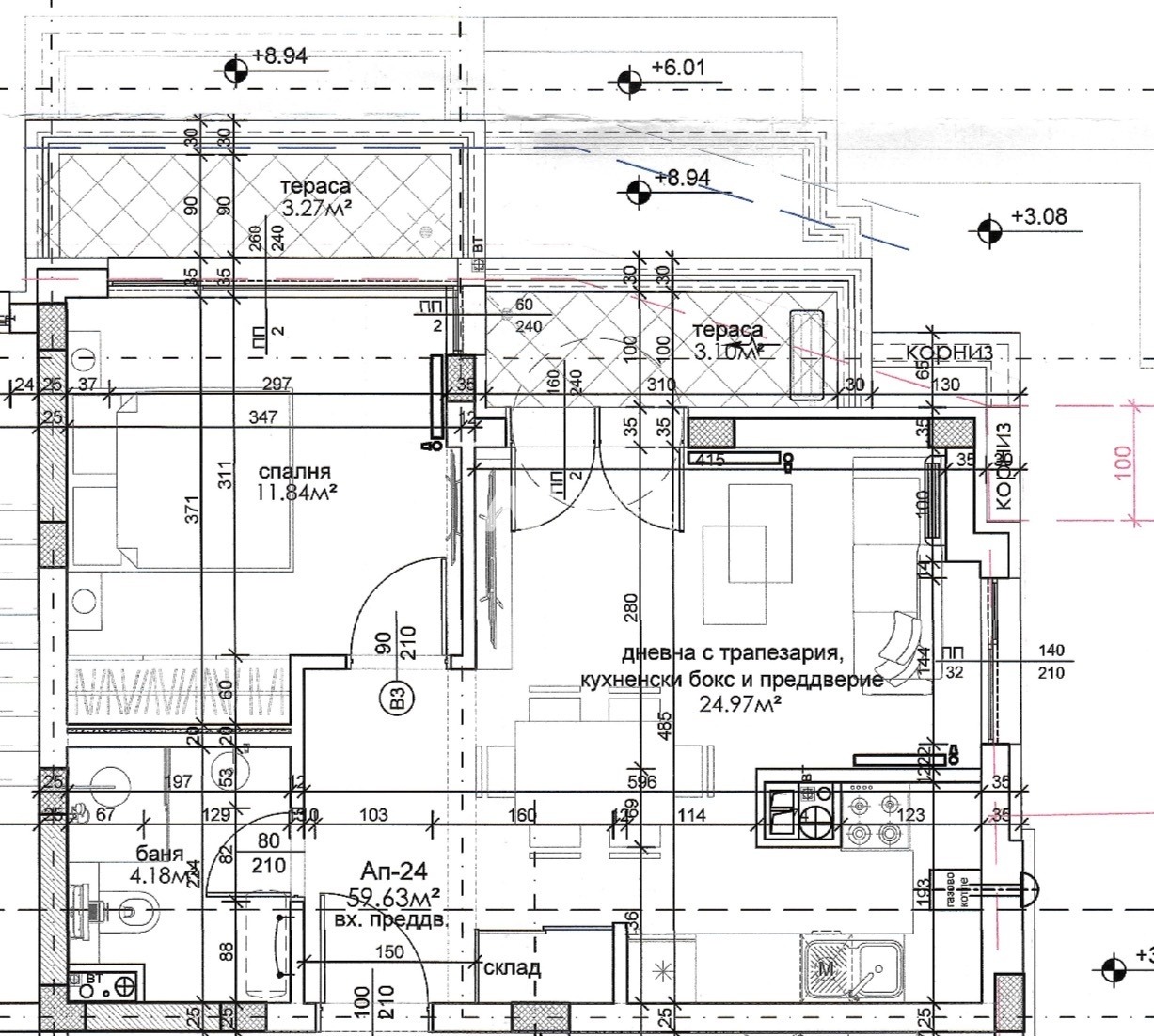Продава 2-СТАЕН, гр. София, Малинова долина, снимка 4 - Апартаменти - 56001811