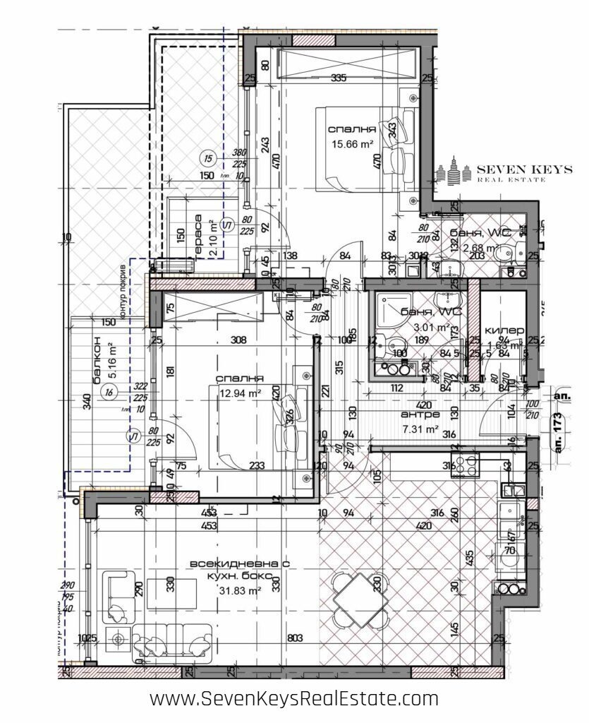 Продава 3-СТАЕН, гр. Варна, Младост 1, снимка 6 - Апартаменти - 54202287