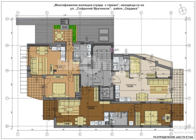 Satılık  1 yatak odası Sofia , Banişora , 67 metrekare | 17952666 - görüntü [5]