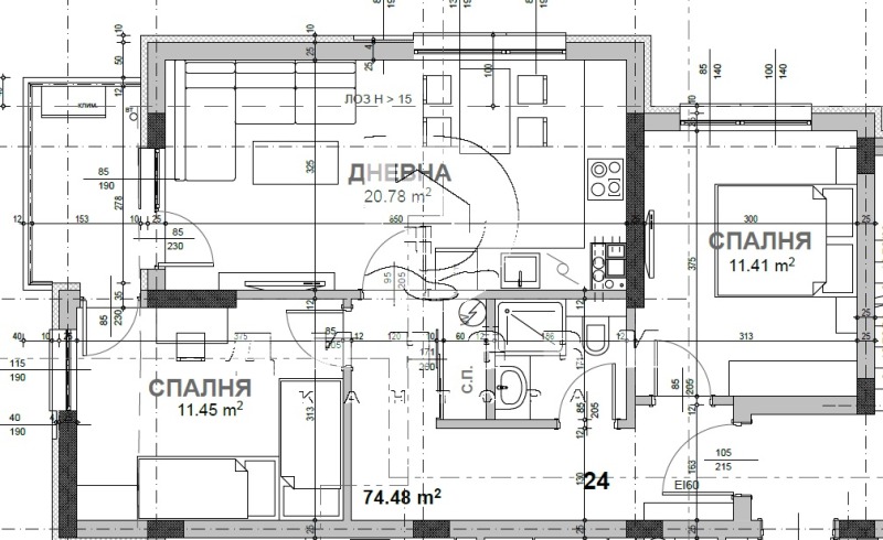 Eladó  2 hálószobás Stara Zagora , Kazanski - iztok , 95 négyzetméter | 95912588 - kép [4]