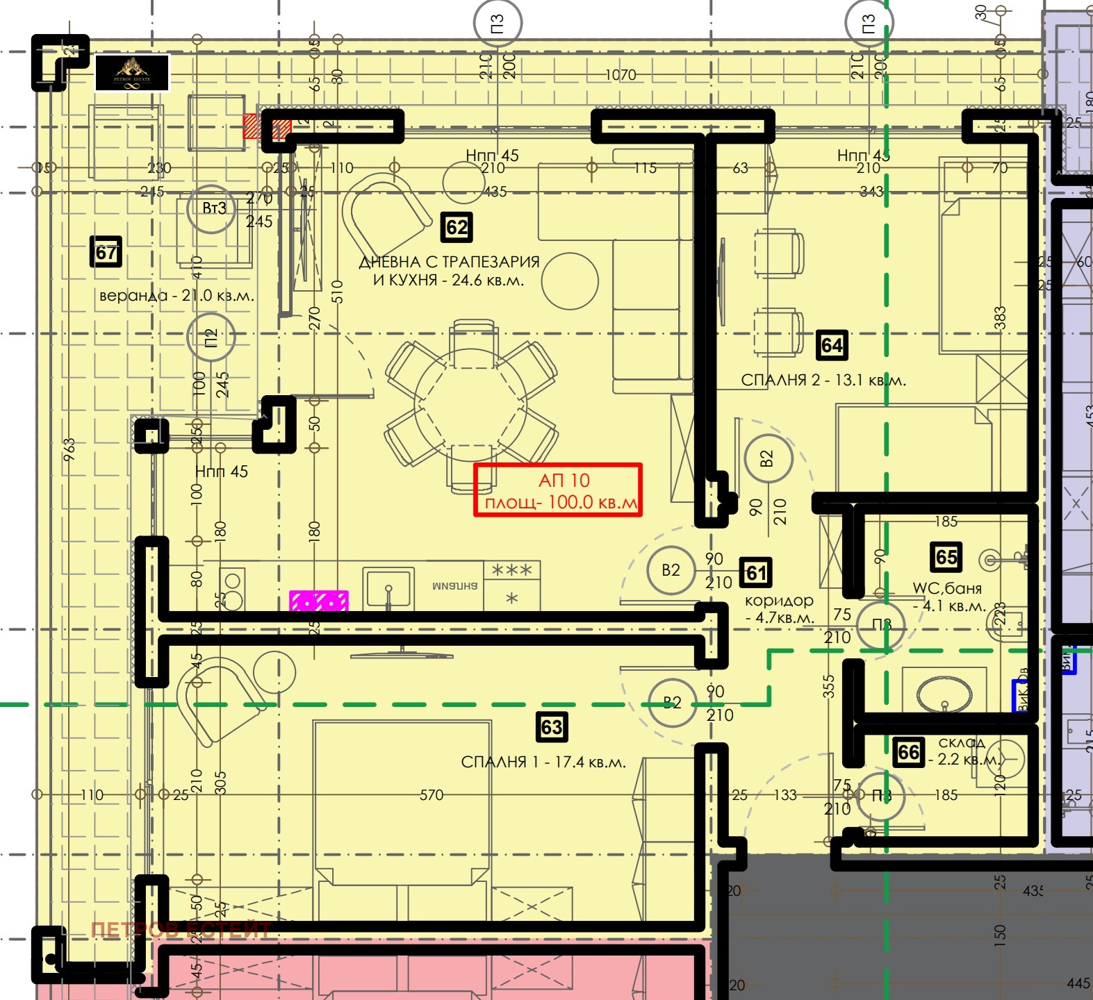 Продава 3-СТАЕН, гр. Велинград, област Пазарджик, снимка 2 - Апартаменти - 51206671