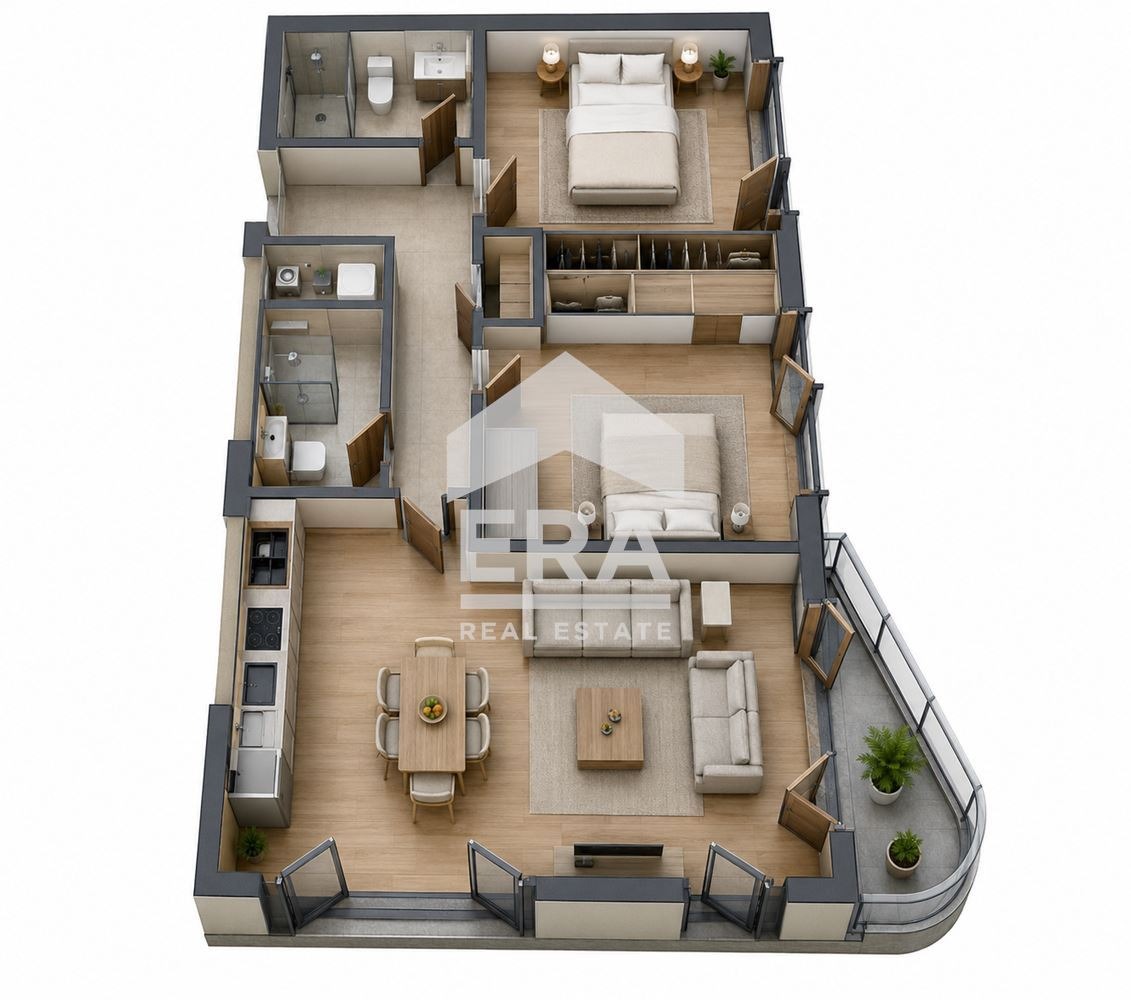 Продава 3-СТАЕН, гр. София, Витоша, снимка 3 - Апартаменти - 56257200