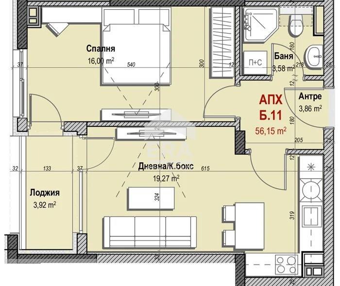 Te koop  1 slaapkamer Sofia , Mladost 3 , 74 m² | 75956162 - afbeelding [3]
