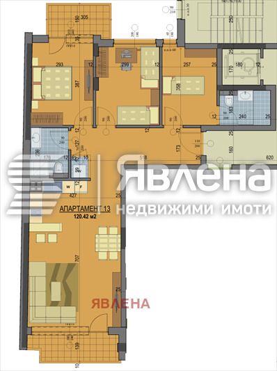 На продаж  3 кімнатна София , Банишора , 120 кв.м | 64974837 - зображення [2]