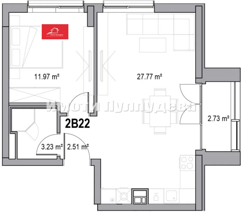 Продава 2-СТАЕН, гр. Пловдив, Христо Смирненски, снимка 1 - Aпартаменти - 49054447