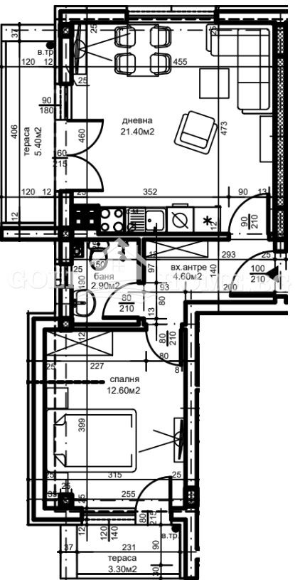 Продава 3-СТАЕН, гр. Пловдив, Христо Смирненски, снимка 8 - Aпартаменти - 49371687