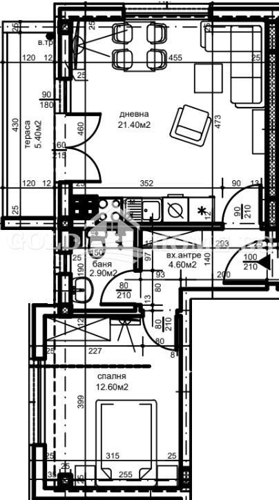 Продава 3-СТАЕН, гр. Пловдив, Христо Смирненски, снимка 7 - Aпартаменти - 49371687