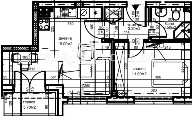 Продава 2-СТАЕН, гр. Пловдив, Христо Смирненски, снимка 7 - Aпартаменти - 49553041