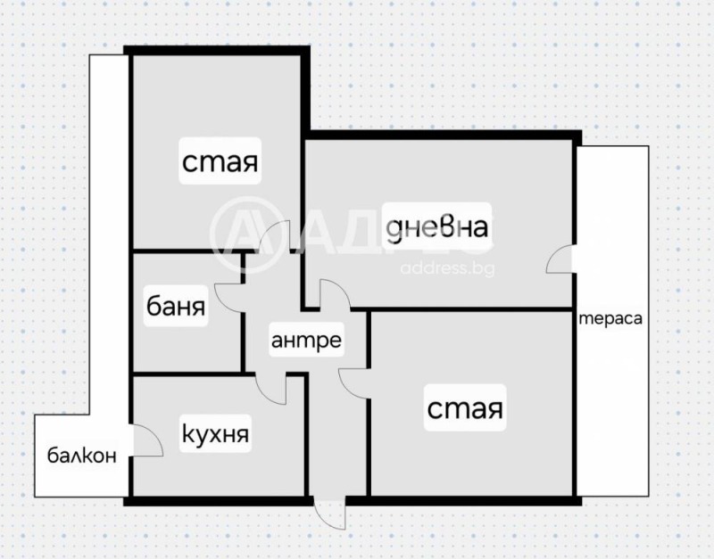 Προς πώληση  2 υπνοδωμάτια Σοφηια , Γεο Μηλεβ , 89 τ.μ | 94517148 - εικόνα [4]