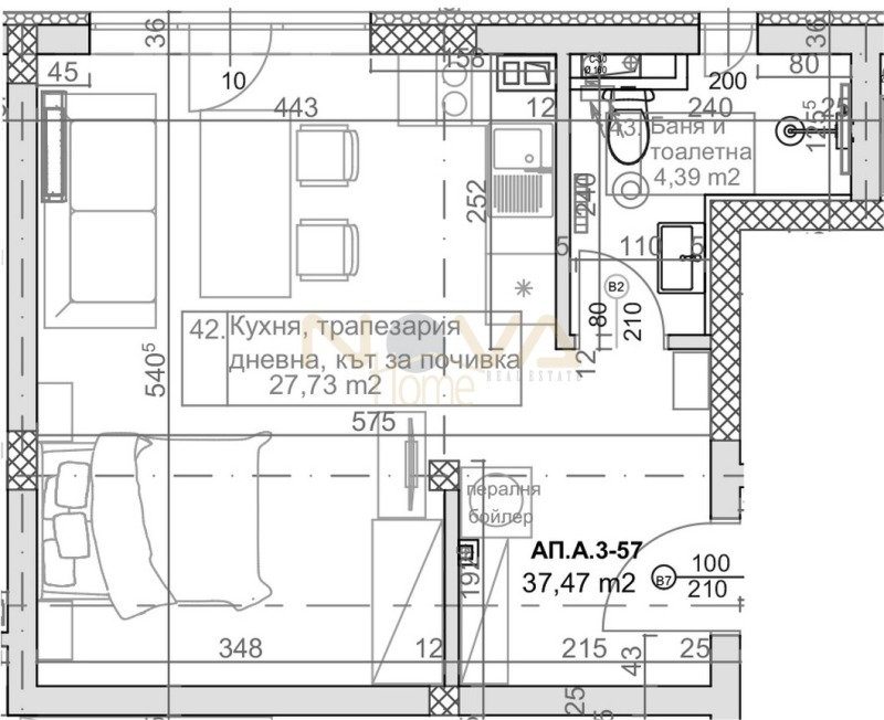 Продава 4-СТАЕН, гр. Варна, к.к. Слънчев ден, снимка 14 - Aпартаменти - 48919842