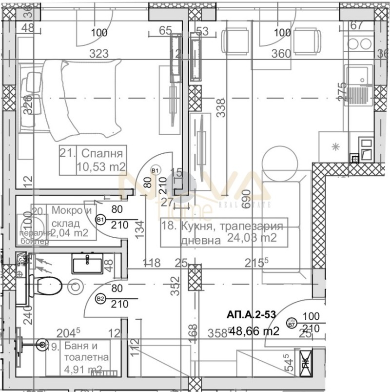 Продава 4-СТАЕН, гр. Варна, к.к. Слънчев ден, снимка 7 - Aпартаменти - 48919842