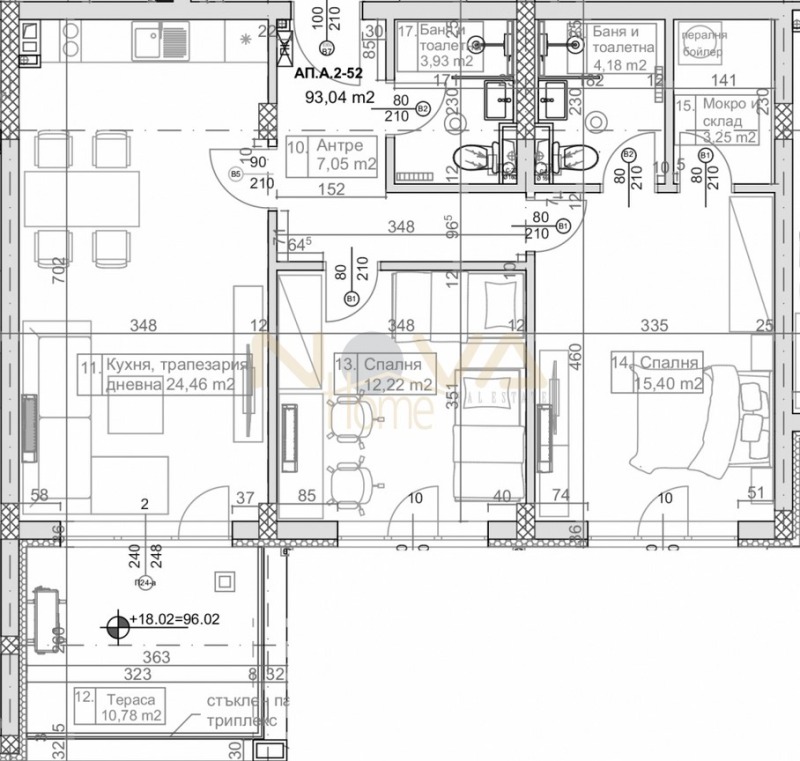 Продава 4-СТАЕН, гр. Варна, к.к. Слънчев ден, снимка 13 - Aпартаменти - 48919842