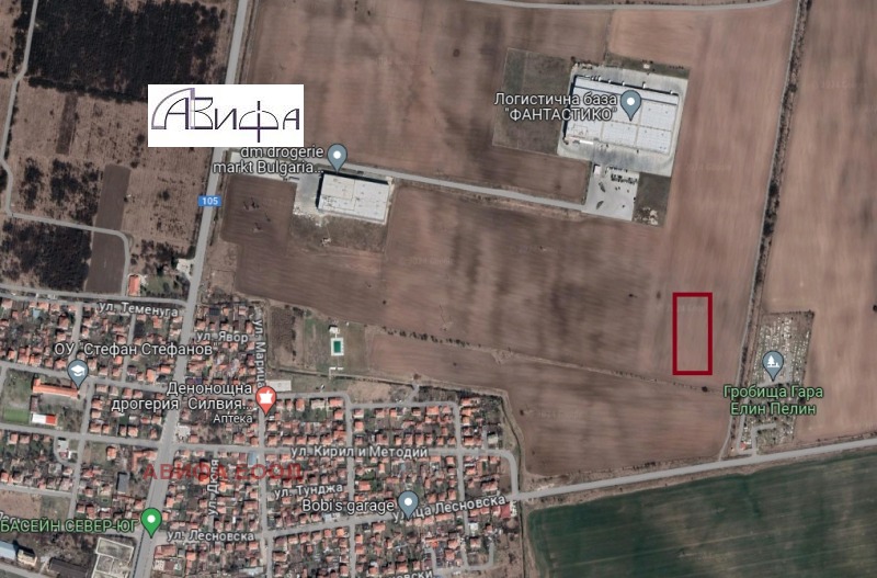 Продава ПАРЦЕЛ в област София, с. Гара Елин Пелин - 2374 кв.м / 75 968 € » 148 580.49 лв., АВИФА ЕООД