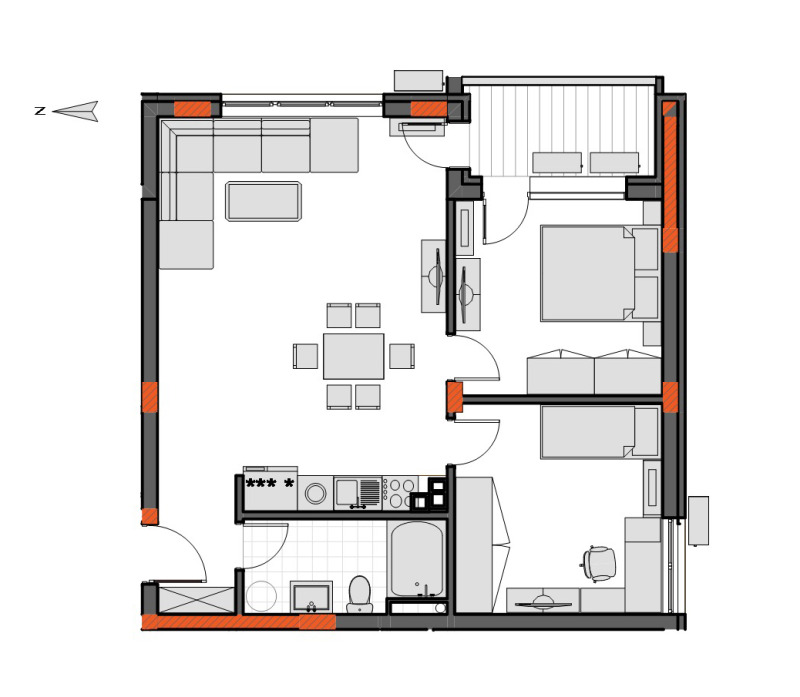 Продава 3-СТАЕН, гр. Стара Загора, Никола Петков, снимка 2 - Апартаменти - 53239601
