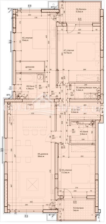 Продава  4-стаен град Пловдив , Остромила , 156 кв.м | 72610666 - изображение [2]