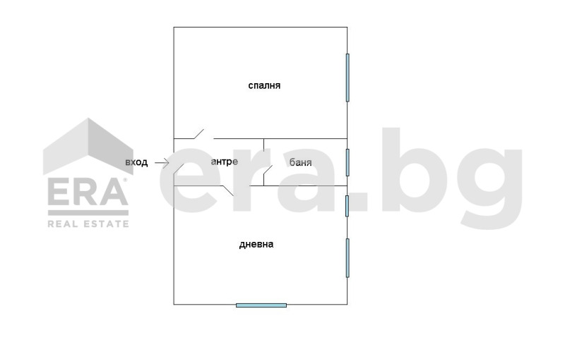 Продава 2-СТАЕН, гр. Варна, Цветен квартал, снимка 2 - Aпартаменти - 47264545