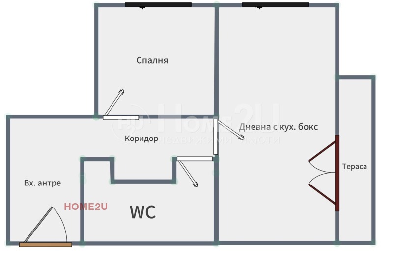 Zu verkaufen  1 Schlafzimmer Warna , Lewski 1 , 61 qm | 32631714 - Bild [12]