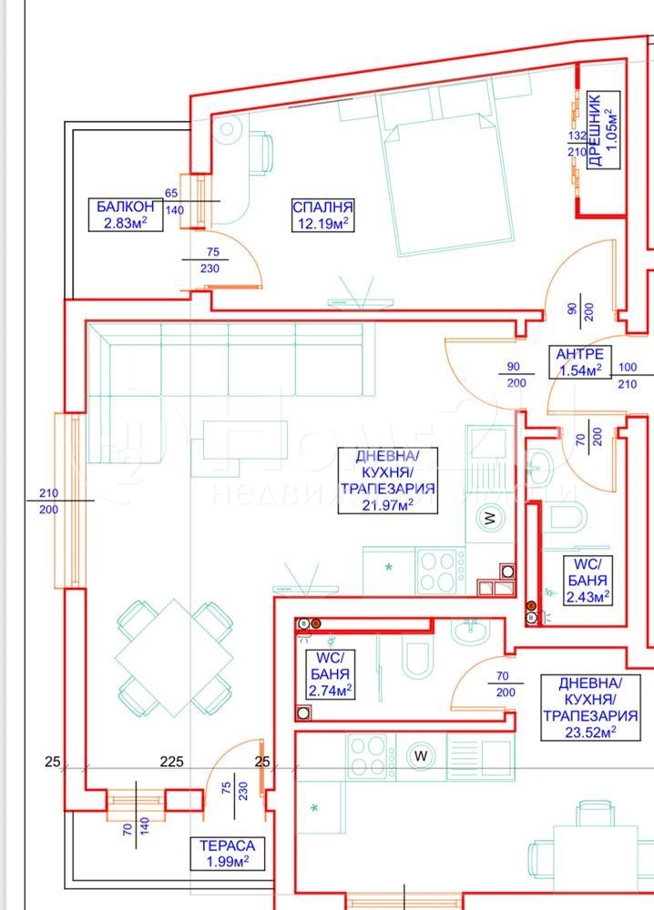 Продава 2-СТАЕН, гр. Варна, Виница, снимка 4 - Апартаменти - 52575446